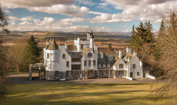 Castle in Angus that Mcdonald & Buist Ltd worked on.